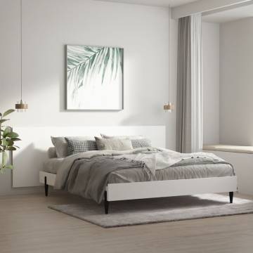 Elegant White Wall Headboard | 240x1.5x80 cm | HipoMarket