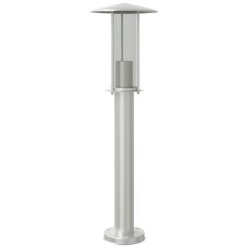 Outdoor Floor Lamp Silver 60 cm - Weatherproof & Durable