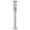 Outdoor Floor Lamp Silver 60 cm - Weatherproof & Durable