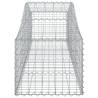 Arched Gabion Baskets - 25 pcs Galvanised Iron | Hipo Market