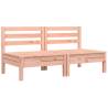 Garden Sofa Armless with Cushions - Solid Douglas Wood