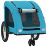 Pet Bike Trailer - Blue Oxford Fabric & Iron | Hipo Market