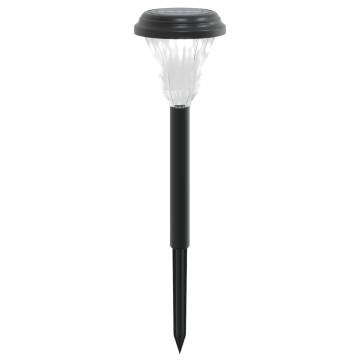 12 Pcs Solar Pathway Lights with Ground Spikes - Illuminate Outdoors