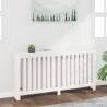 Radiator Cover White 169x19x84 cm Solid Wood Pine Colour white Size 169 x 19 x 84 cm Quantity in Package 1 