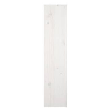 Radiator Cover White 169x19x84 cm - Solid Pine Wood