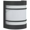 Outdoor Wall Light - Black Stainless Steel | Hipomarket UK