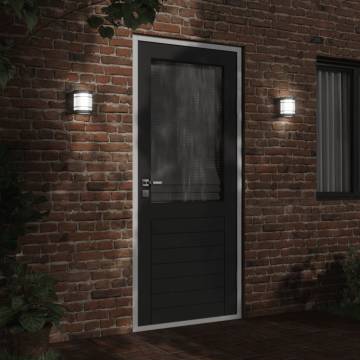 Outdoor Wall Light - Black Stainless Steel | Hipomarket UK