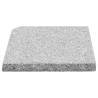 Umbrella Weight Plates 4 PCS Grey Granite Square - 100 kg