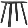 Stylish Anthracite Garden Table - 34x34x38 cm Steel