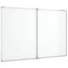 Magnetic Whiteboard Foldable 120x100 cm - Home & Office Use