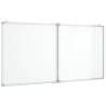 Foldable Magnetic Whiteboard 120x60 cm - Aluminium Frame