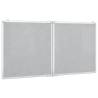 Foldable Magnetic Whiteboard 120x60 cm - Aluminium Frame