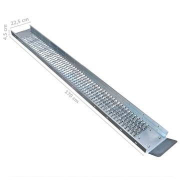 Steel Loading Ramps 2 pcs 450 kg - Durable & Non-slip