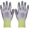 Work Gloves PU - 24 Pairs White & Grey Size 10XL