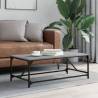 Coffee Table Grey Sonoma 100x50x35 cm Engineered Wood Colour grey sonoma Quantity in Package 1 Length 100 cm 