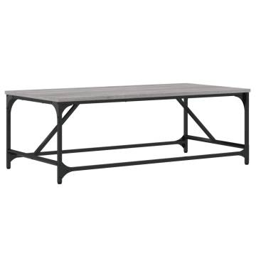 Elegant Grey Sonoma Coffee Table - 100x50x35 cm | HipoMarket