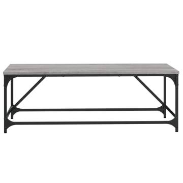 Elegant Grey Sonoma Coffee Table - 100x50x35 cm | HipoMarket