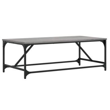 Elegant Grey Sonoma Coffee Table - 100x50x35 cm | HipoMarket