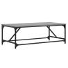 Elegant Grey Sonoma Coffee Table - 100x50x35 cm | HipoMarket