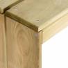 Bar Table 100x60x110 cm - Stylish Impregnated Pinewood