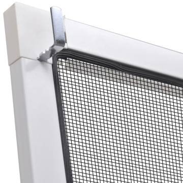White Insect Screen for Windows | 120 x 140 cm | HipoMarket