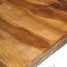 Solid Wood Coffee Table 140x140 cm - Sheesham Finish