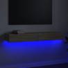 Stylish Sonoma Oak TV Cabinet with LED Lights | Hipomarket UK