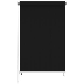 Outdoor Roller Blind 180x230 cm Black - Privacy & Shade