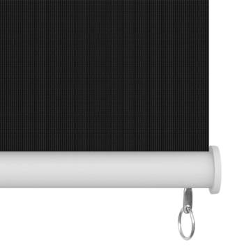 Outdoor Roller Blind 180x230 cm Black - Privacy & Shade