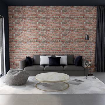 3D Wall Panels Red Brick Design - 11 pcs EPS | HipoMarket