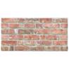 3D Wall Panels Red Brick Design - 11 pcs EPS | HipoMarket