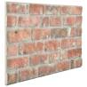 3D Wall Panels Red Brick Design - 11 pcs EPS | HipoMarket