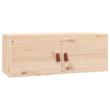 Wall Cabinets 2 pcs - Solid Wood Pine | HipoMarket