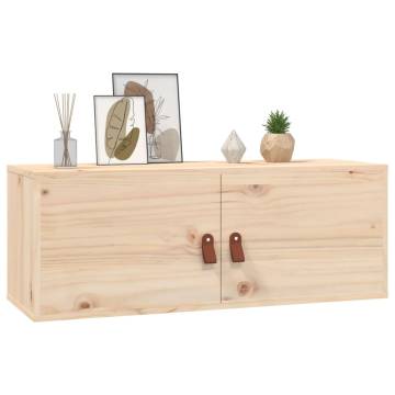 Wall Cabinets 2 pcs - Solid Wood Pine | HipoMarket