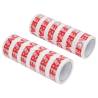 Packaging Tape 12 pcs FRAGILE Printed White 48 mm x 66 m Quantity in Package 12 