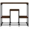 Console Table Brown Oak 89.5x28x76 cm - Stylish & Durable