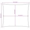 Sunshade Sail Oxford Fabric Rectangular 2x2.5 m - White