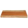 Table Top 50x40 cm Solid Wood Acacia with Live Edge - HipoMarket