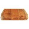 Table Top 50x40 cm Solid Wood Acacia with Live Edge - HipoMarket