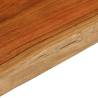 Table Top 50x40 cm Solid Wood Acacia with Live Edge - HipoMarket