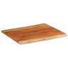 Table Top 100x80 cm Solid Acacia Live Edge - Hipo Market