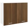 Hanging Cabinet Brown Oak 80x31x60 cm - Stylish & Spacious