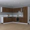 Hanging Cabinet Brown Oak 80x31x60 cm - Stylish & Spacious