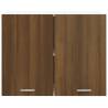 Hanging Cabinet Brown Oak 80x31x60 cm - Stylish & Spacious