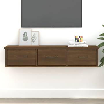 Wall Cabinet Brown Oak | Stylish & Practical Storage Solution