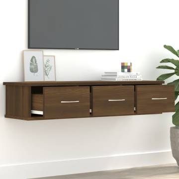 Wall Cabinet Brown Oak | Stylish & Practical Storage Solution