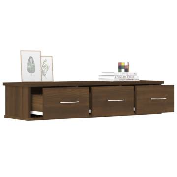 Wall Cabinet Brown Oak | Stylish & Practical Storage Solution