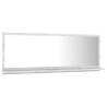 Bathroom Mirror Concrete Grey - Stylish & Functional Design