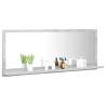 Bathroom Mirror Concrete Grey - Stylish & Functional Design