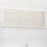 Bathroom Mirror White 90x1.5x37 cm Engineered Wood Colour white Size 90 x 1.5 x 37 cm Quantity in Package 1 